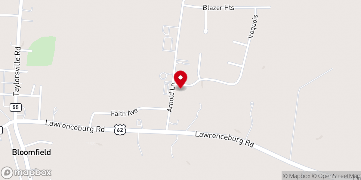 Map showing location of Solid Rock Ministry