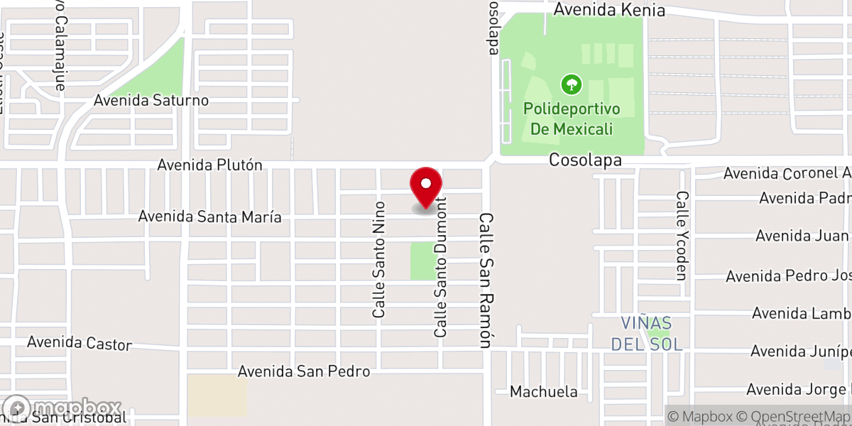 Map showing location of Iglesia Bautista Maranatha Fundamental Independiente