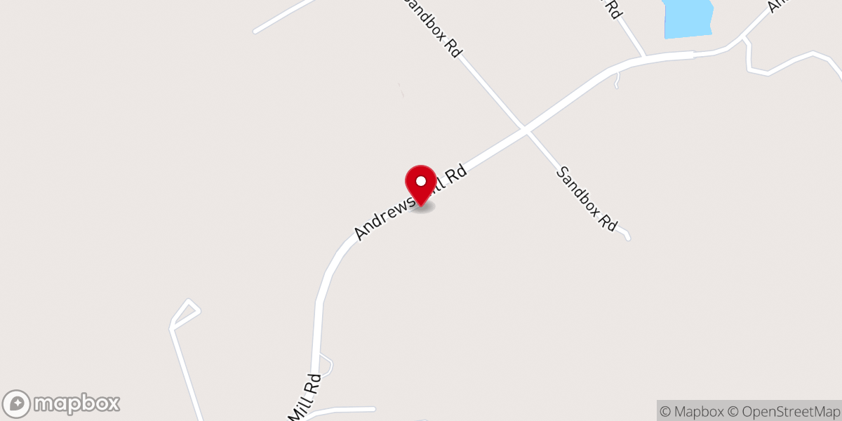 Map showing location of New Savannah Grove Church