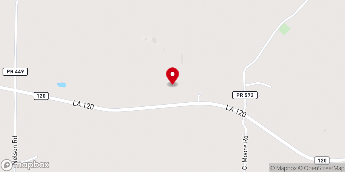 Map showing location of Mount Carmel Church