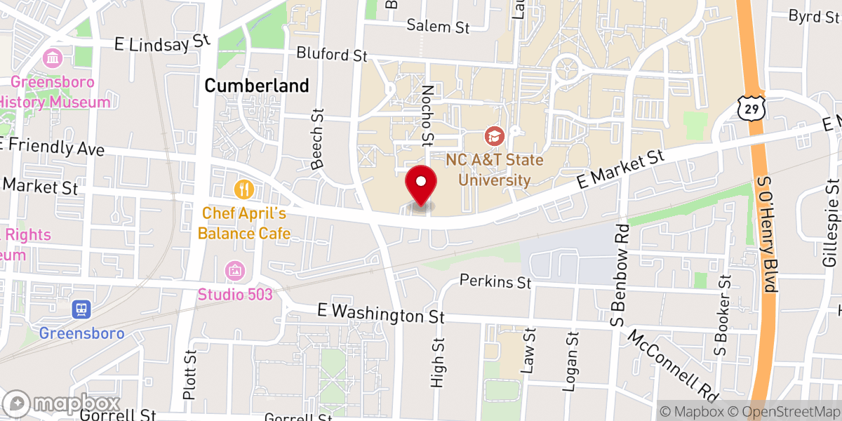 Map showing location of God House of Refuge and Deliverance Church
