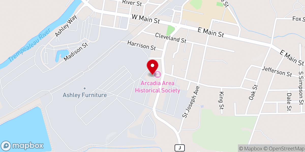 Map showing location of OLPH Mission Store