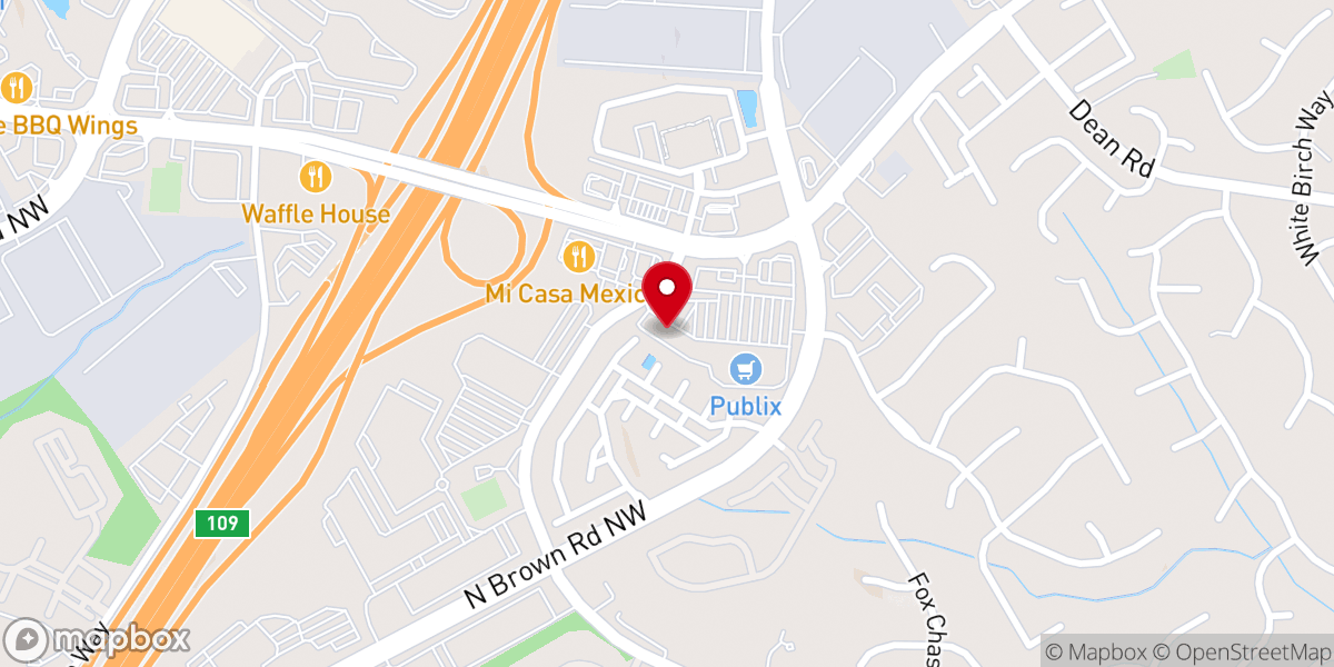 Map showing location of Peace of God Church