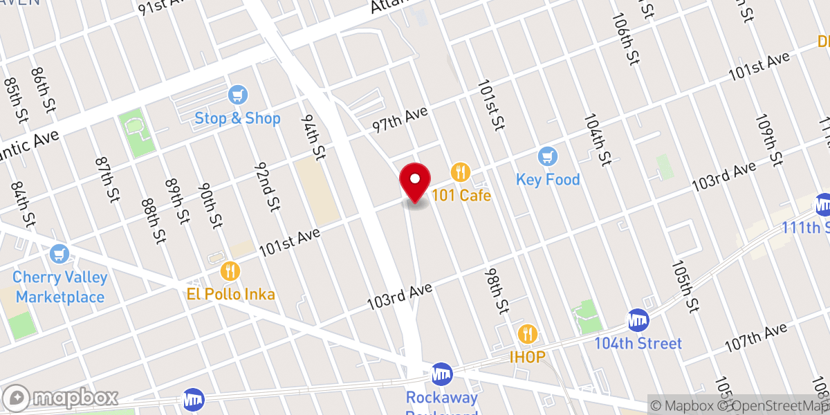 Map showing location of Healing Center Family Church