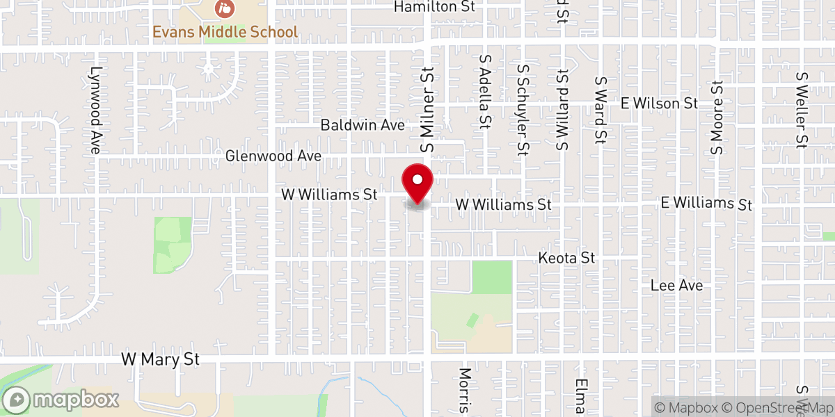 Map showing location of Way of Peace Ministries