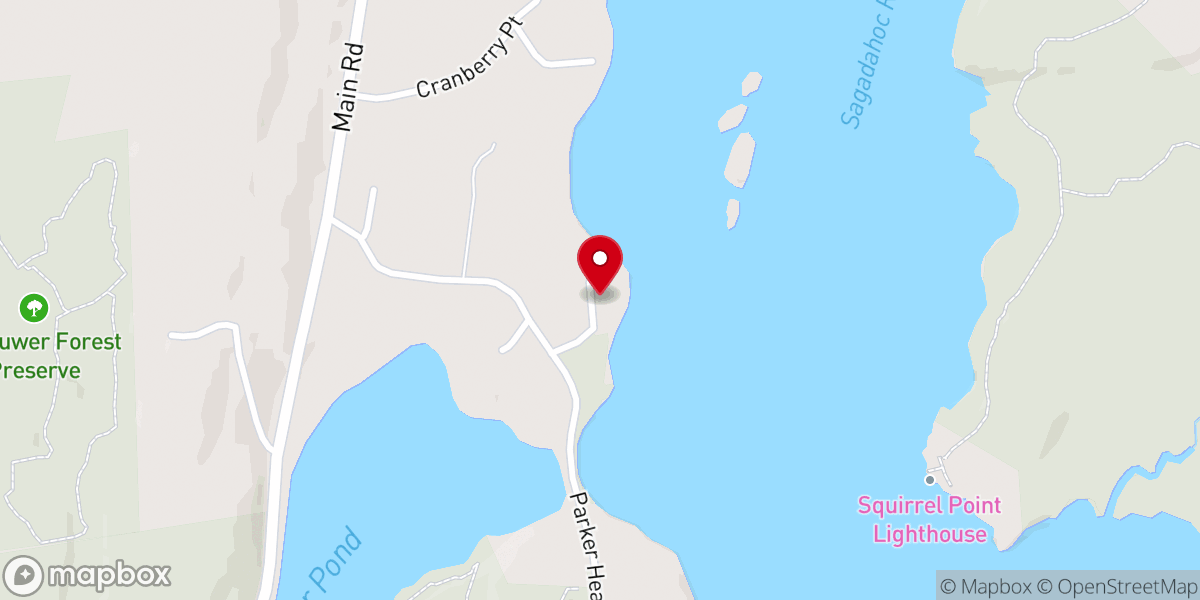 Map showing location of Phippsburg Congregational Church UCC