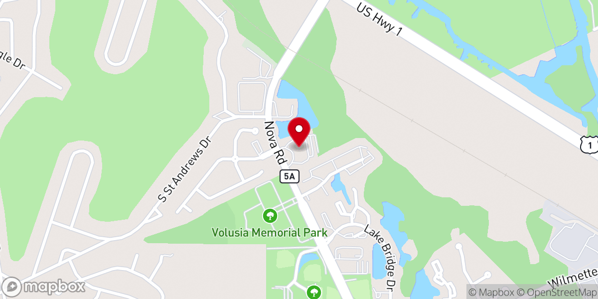 Map showing location of Temple Israel of Daytona Beach Charitable Trust Dated 3 4 2025