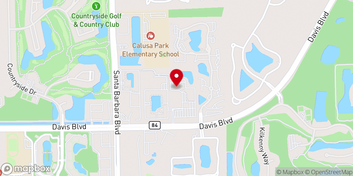 Map showing location of New Hope Ministries