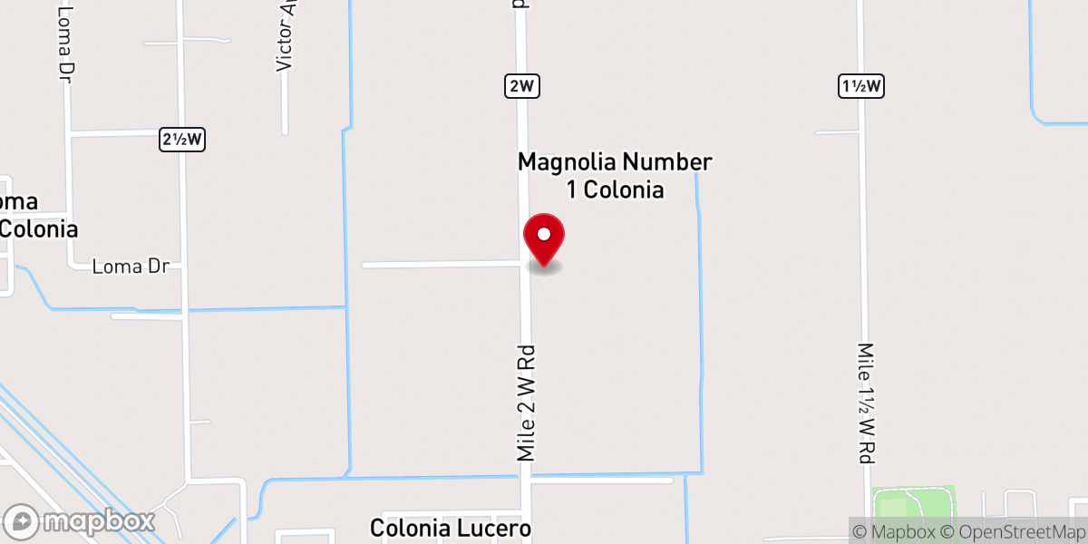 Map showing location of Templo La Roca
