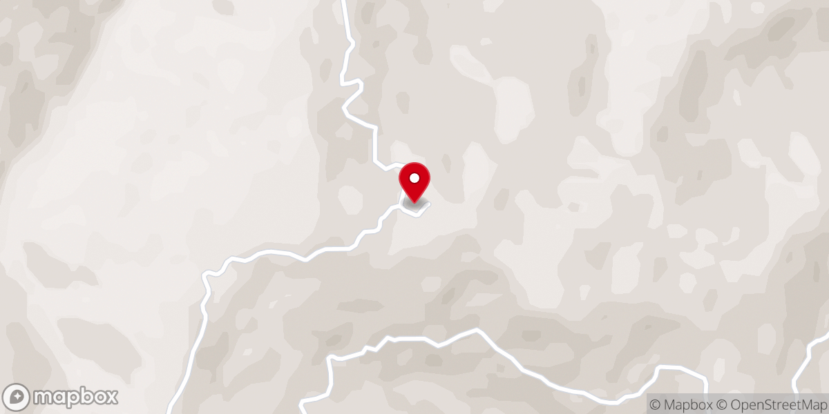 Map showing location of Centre church pastor's residence