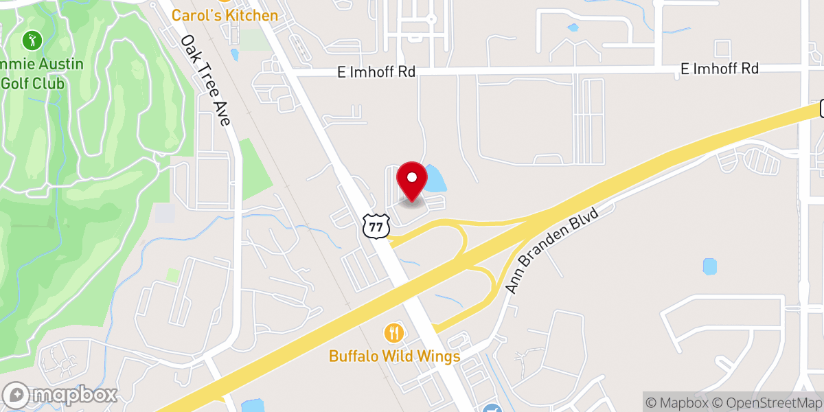 Map showing location of Life.Church Norman