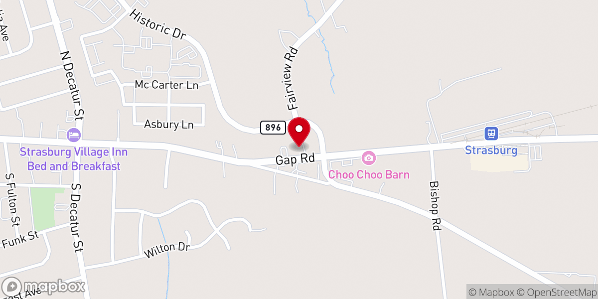 Map showing location of Waypoint Church