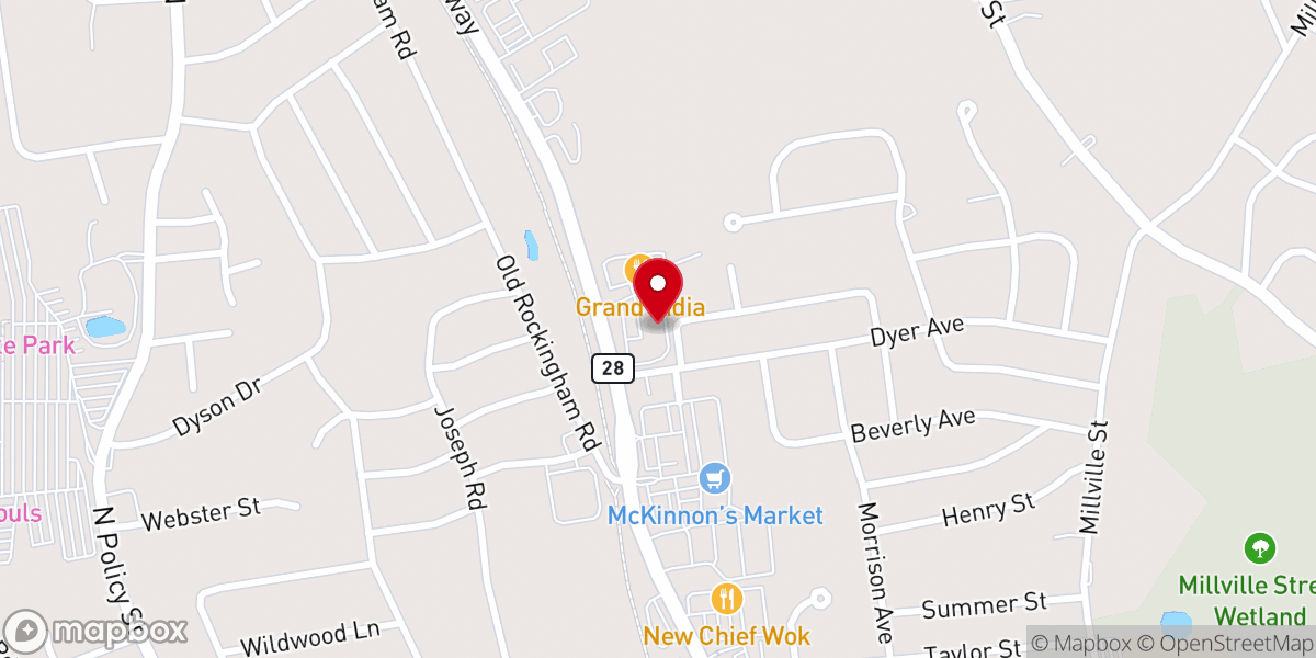 Map showing location of El Shaddai Ministries