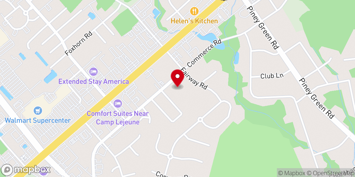 Map showing location of New River Baptist Association