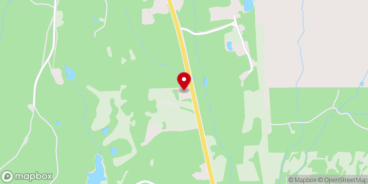 Map showing location of True Light Tabernacle Church