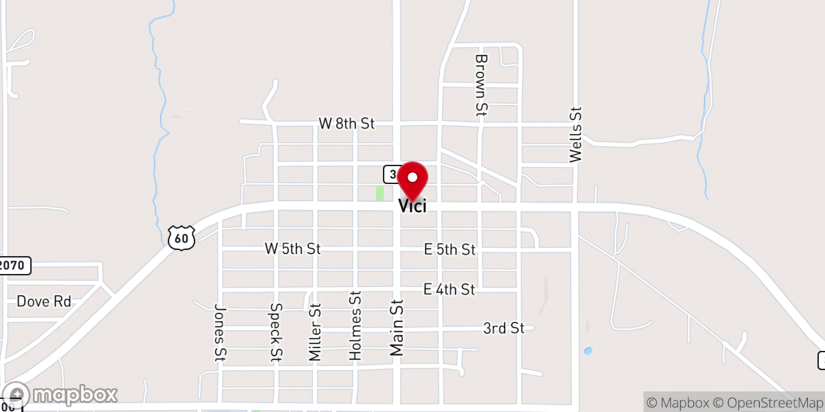 Map showing location of Nazarene Church Youth Pars