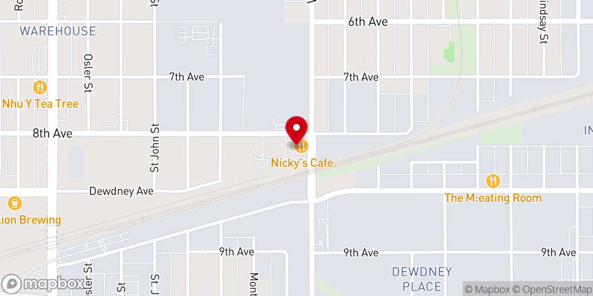 Map showing location of Christ Embassy Regina (Group Church)