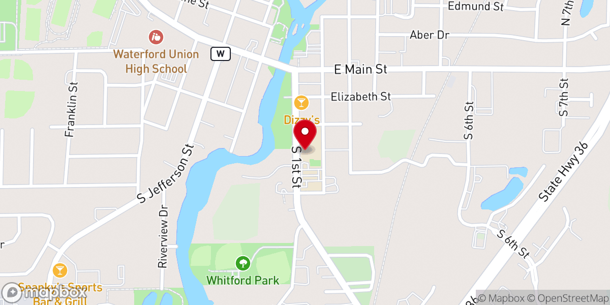 Map showing location of St Thomas Country Fair