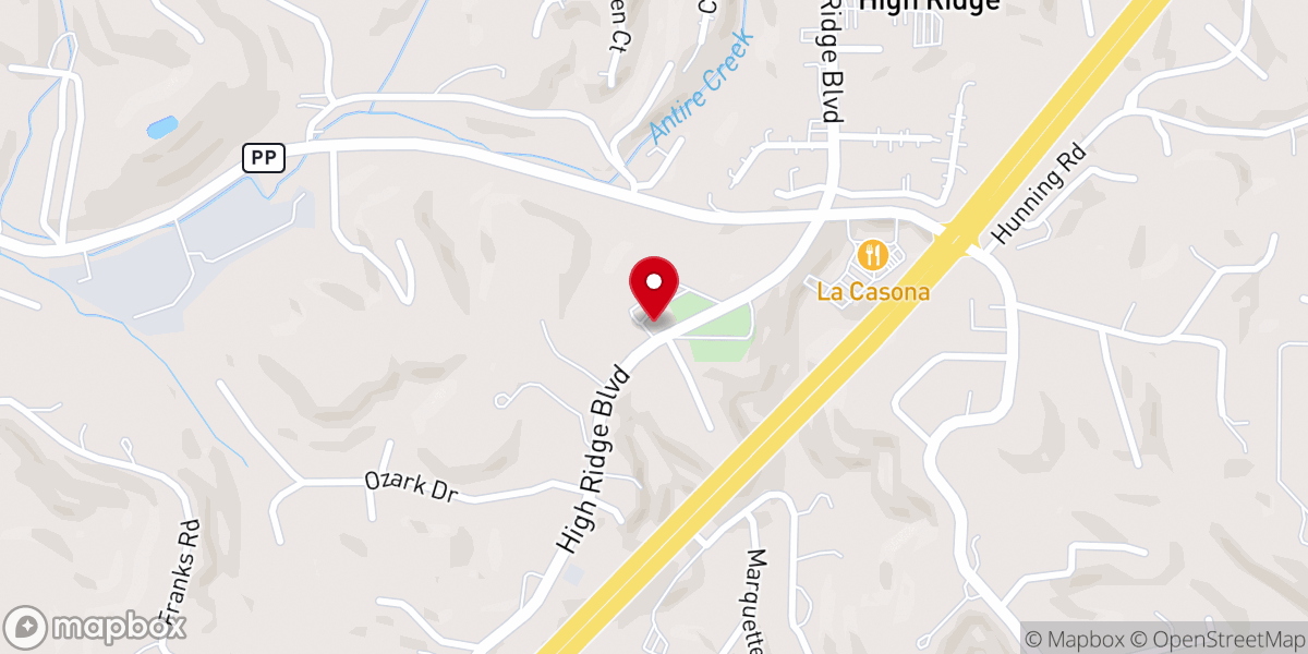 Map showing location of St Martin United Church-Christ