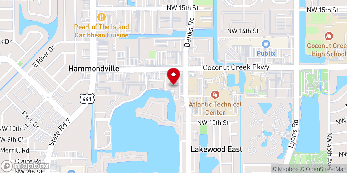 Map showing location of Bible Connection Center