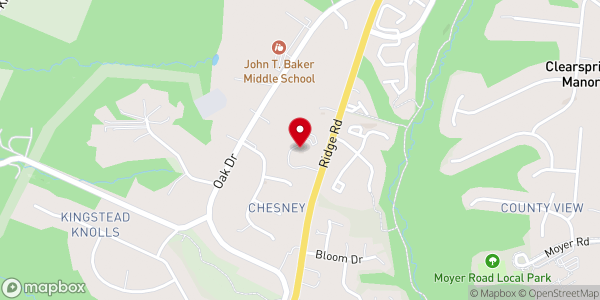 Map showing location of Holy Trinity Missionary Cenacle