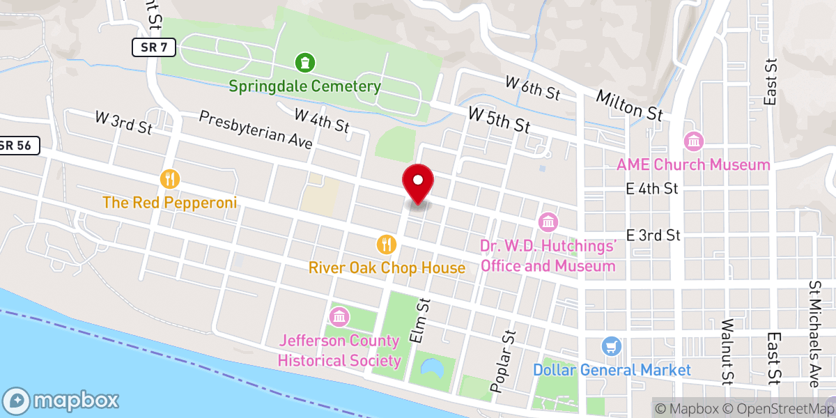 Map showing location of MADISON COMMUNITY VACATION BIBLE SCHOOL