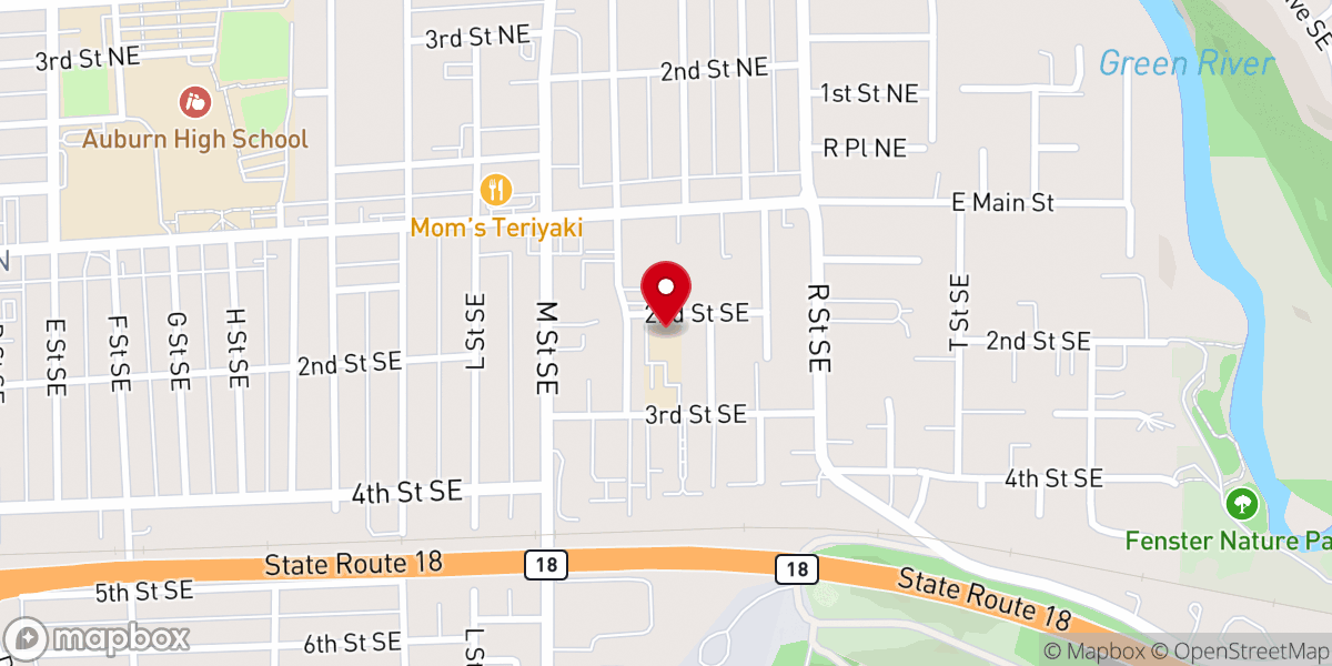 Map showing location of Iglesia Cristiana Nuevo Día