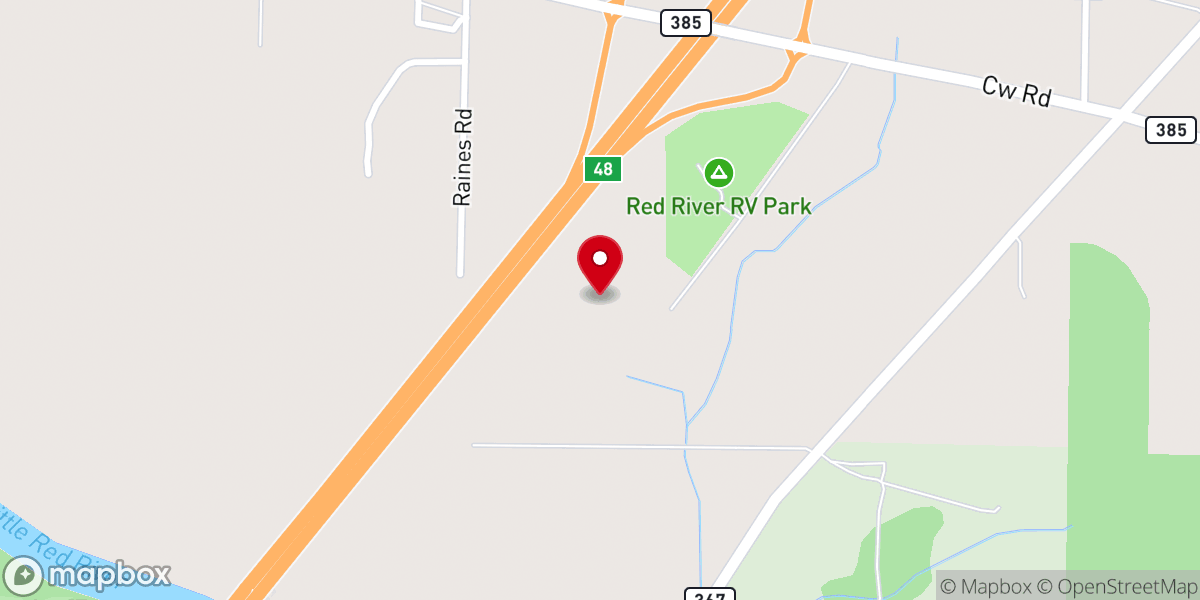 Map showing location of The River Searcy