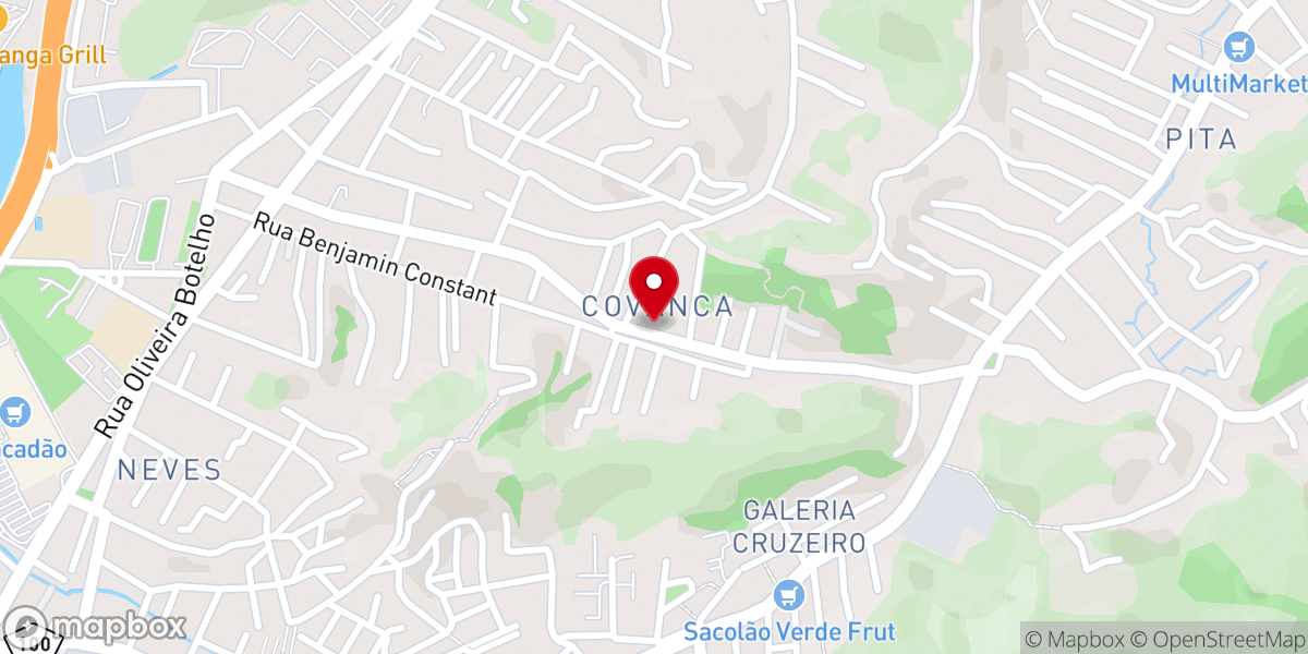 Map showing location of Paróquia Santo Antônio