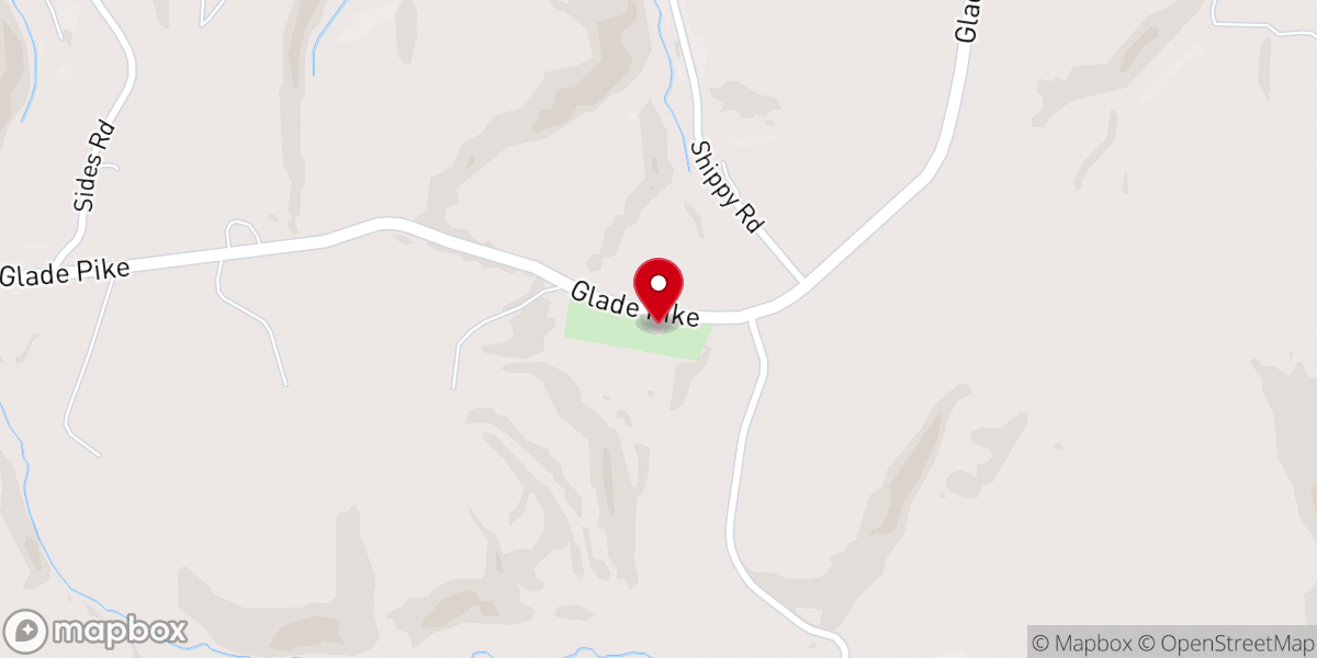 Map showing location of Trinity United Church