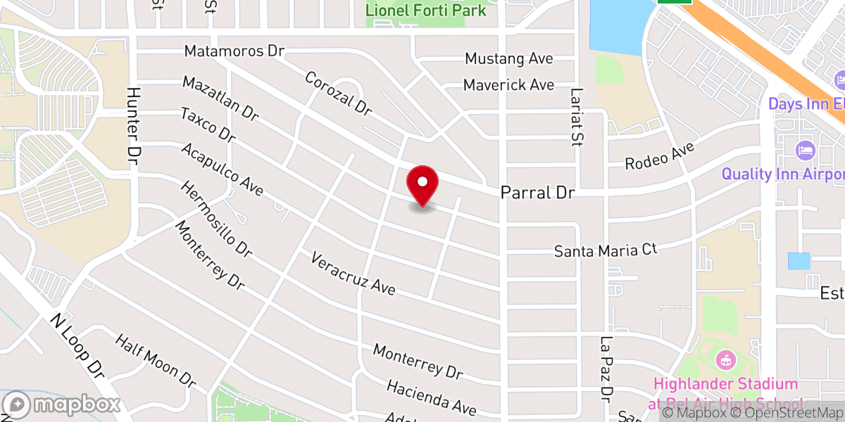 Map showing location of Ministries Times of Glory Inc