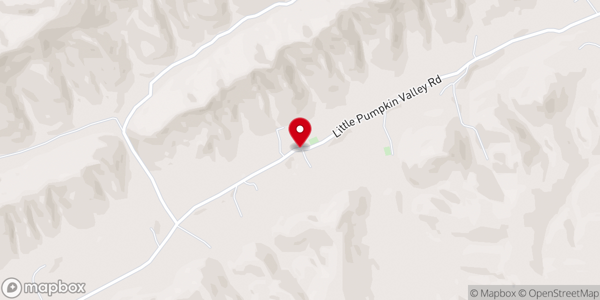 Map showing location of Wilson's Chapel