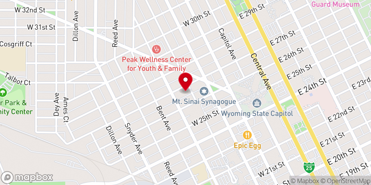 Map showing location of Saints Constantine & Helen Greek Orthodox Church