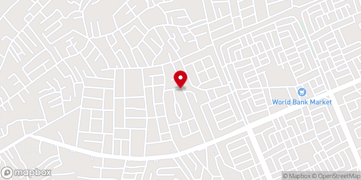 Map showing location of Victorious Light Baptist Church, Owerri.