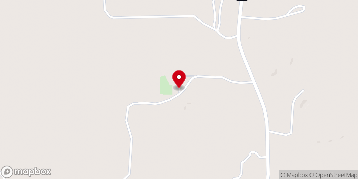 Map showing location of Pleasant Springs Baptist Church