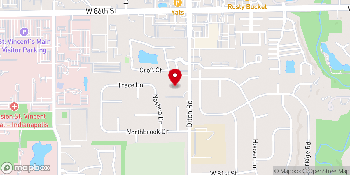 Map showing location of Anglican Cathedral Church of the Resurrection
