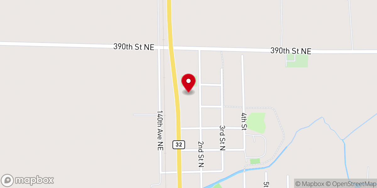 Map showing location of St Joseph's Catholic Church