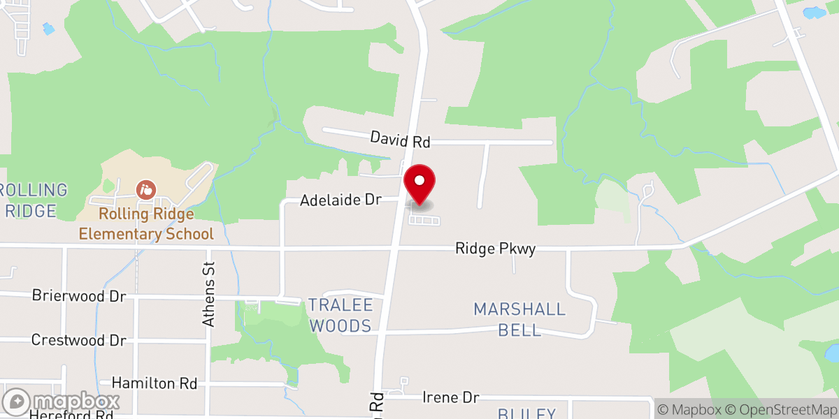 Map showing location of Harborcreek Royal Rangers