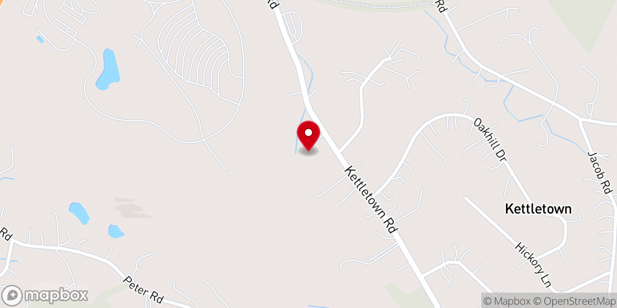 Map showing location of Calvary Southbury