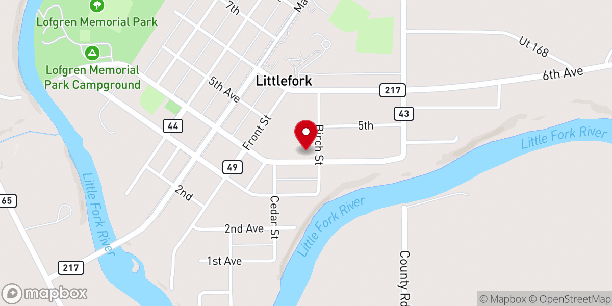 Map showing location of Saint Columban's Catholic Church