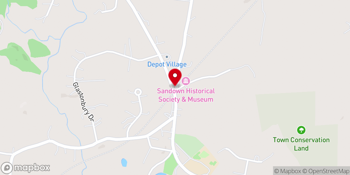 Map showing location of Sandown