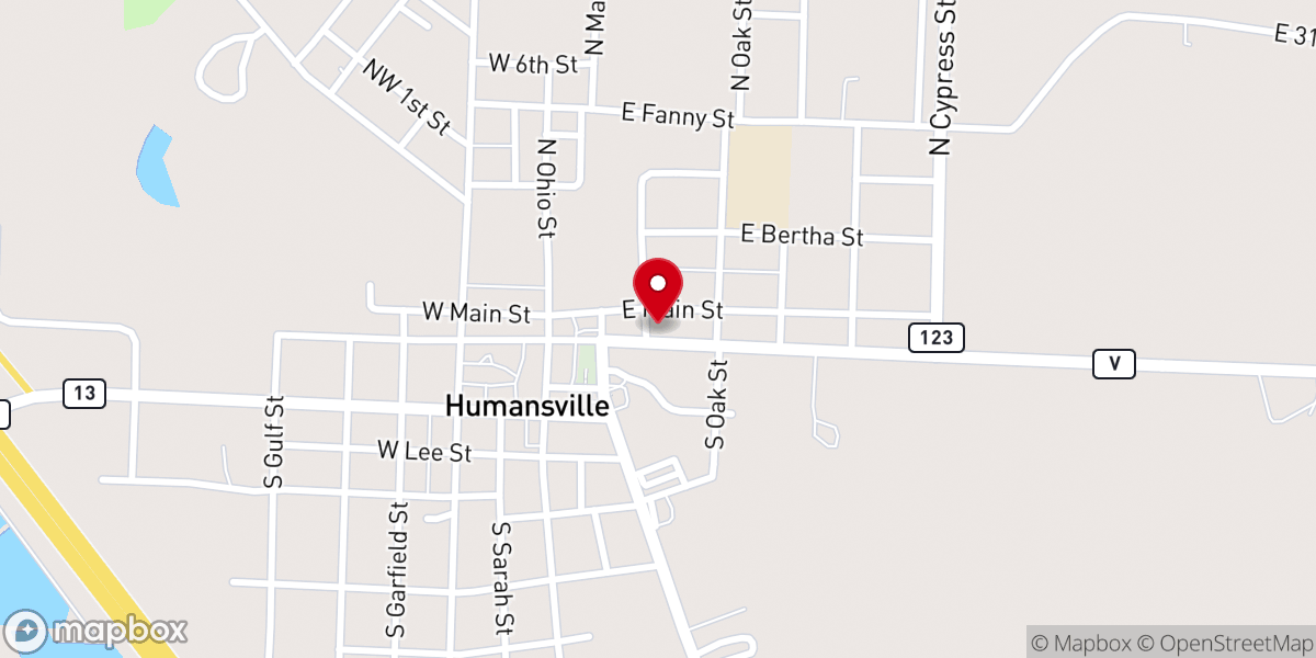 Map showing location of St Catherine Catholic Church