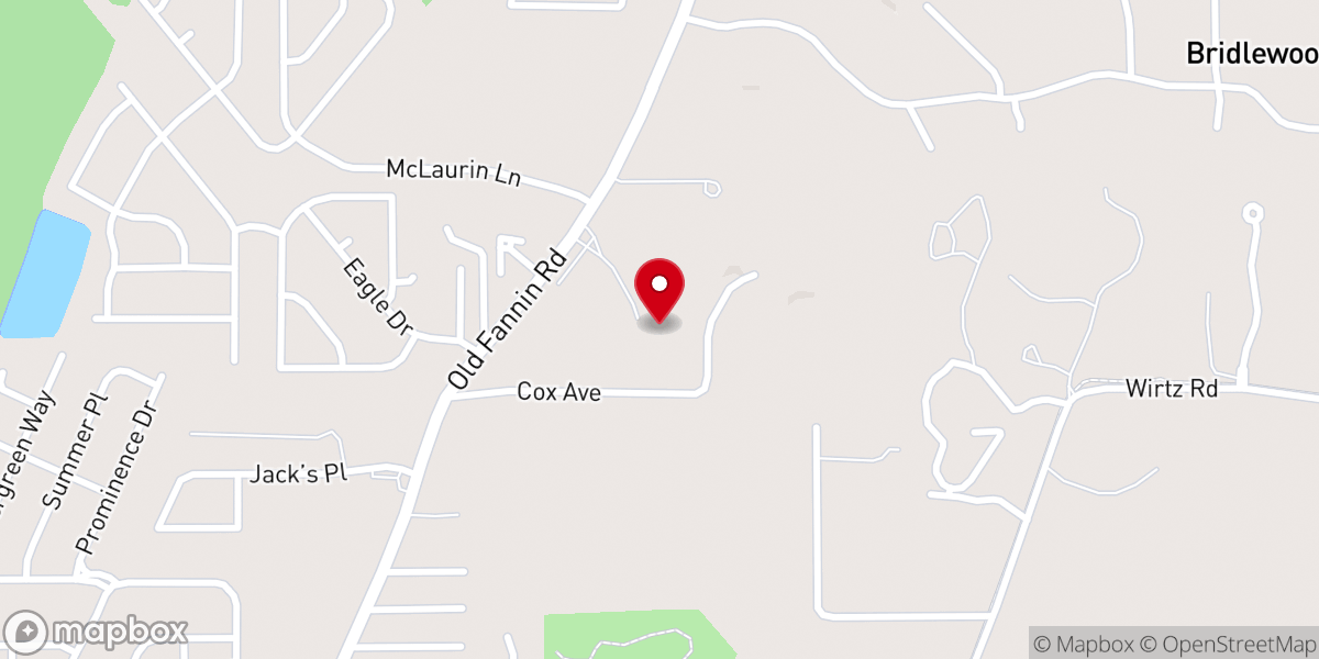 Map showing location of Christway Church