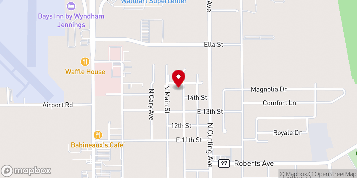 Map showing location of The Disciples Church