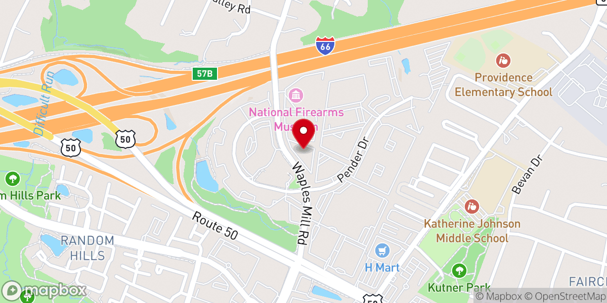 Map showing location of Benedict Field Inc