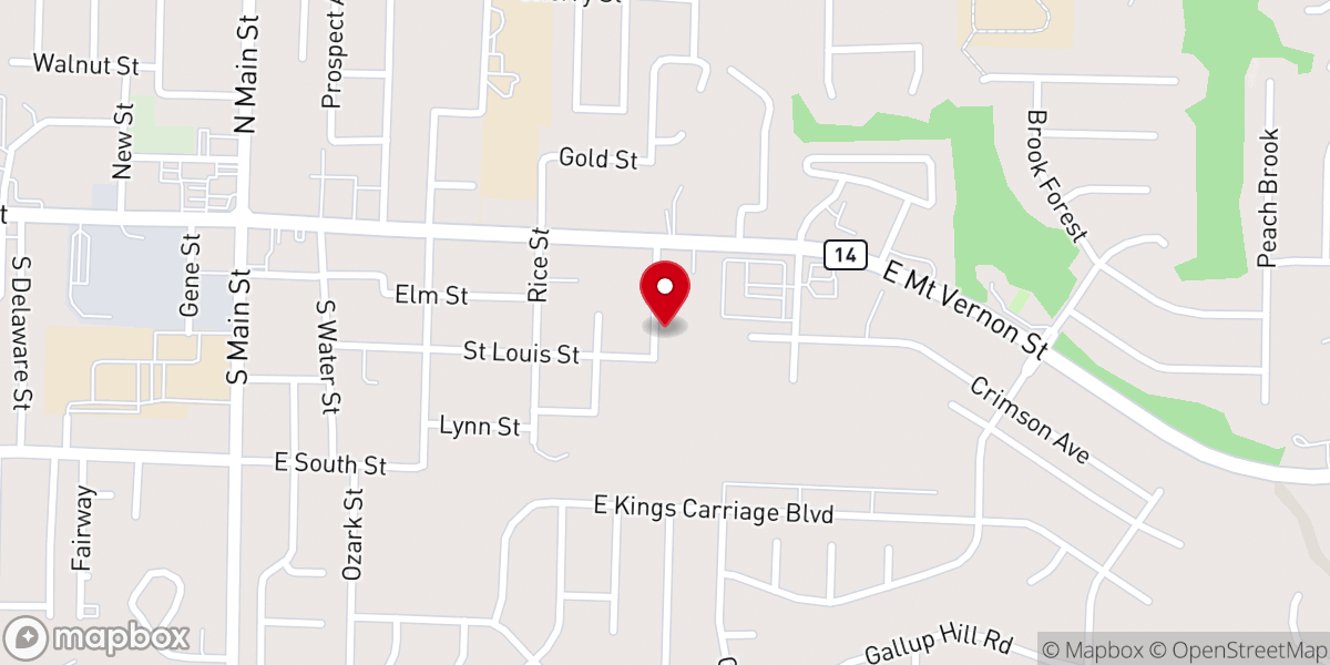 Map showing location of Sojourn Church