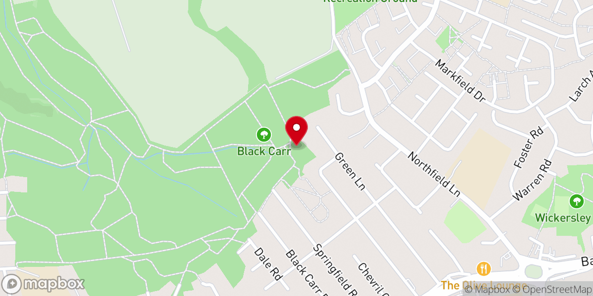 Map showing location of Salvation Army Charity Shop Sheffield Darnall