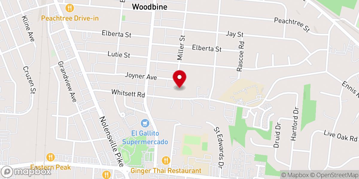 Map showing location of True Faith Christian Ministries