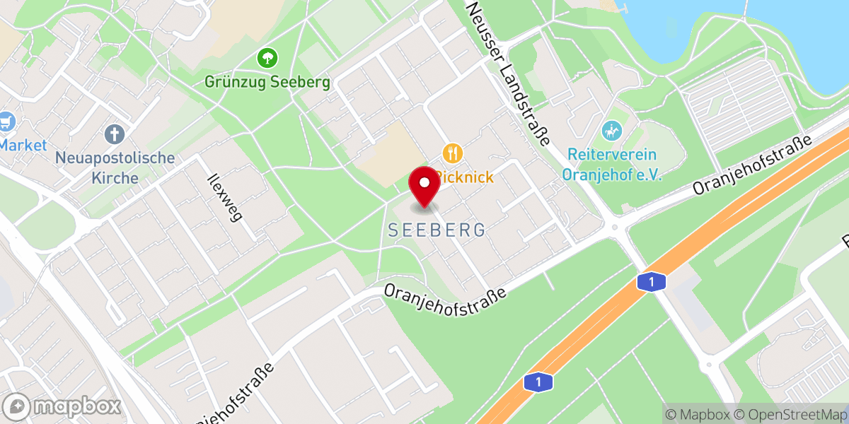 Map showing location of St. Dimitrios Gemeinde Köln e.V.