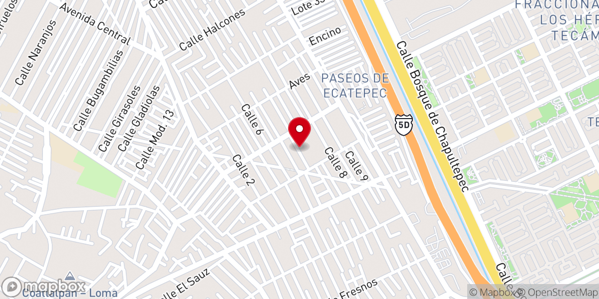 Map showing location of Iglesia Cristiana EL BUEN Pastor